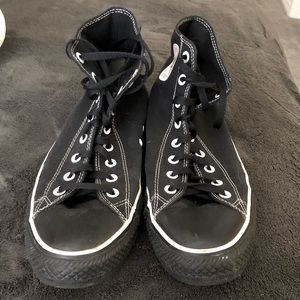 Black And White Converse Chuck Taylor High Top